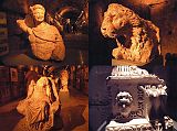 Bekaa Valley 27 Baalbek Museum Four Sculptures 